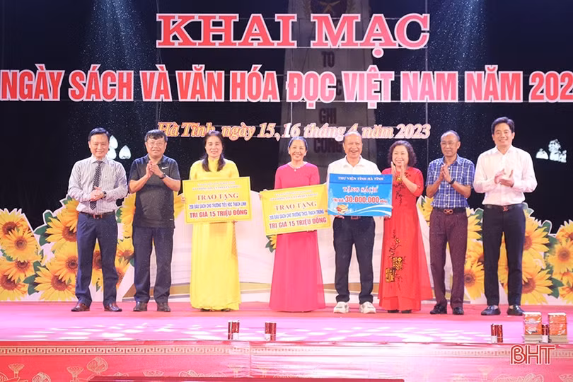 Ấn tượng Ngày sách và Văn hóa đọc Việt Nam năm 2023 tại TP Hà Tĩnh