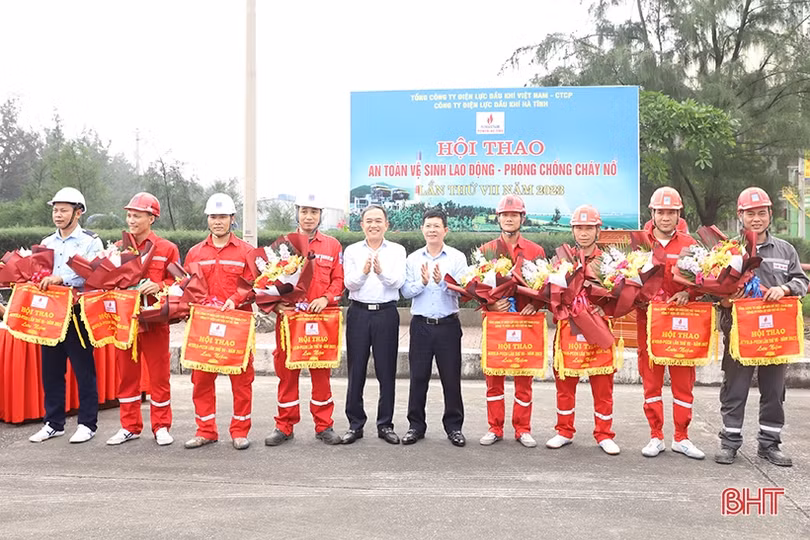 Sôi nổi hội thao an toàn vệ sinh lao động tại Nhà máy Nhiệt điện Vũng Áng 1
