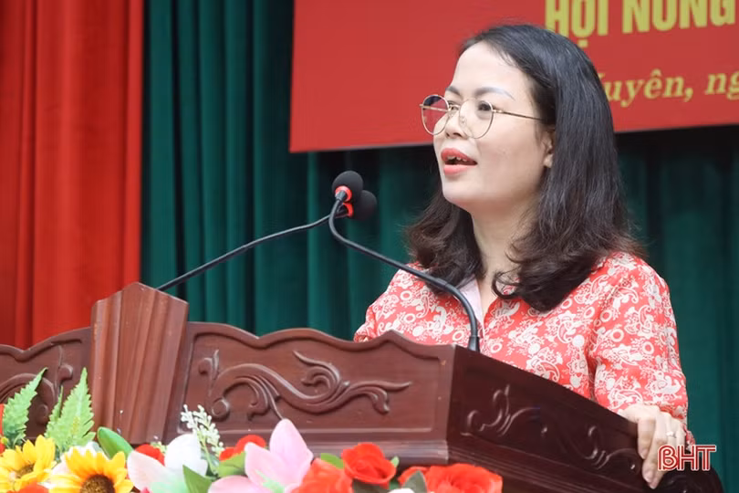 Huyện ủy Cẩm Xuyên đối thoại với hơn 150 cán bộ, hội viên nông dân