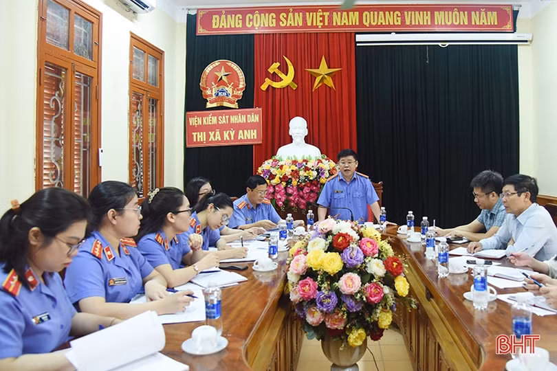 Thị xã Kỳ Anh tập trung xây dựng “Chi bộ 4 tốt”, “Chi bộ kiểu mẫu”