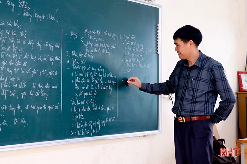 Người thầy 23 năm gắn bó với nghề và những sáng kiến được đề nghị phong tặng Nhà giáo Ưu tú