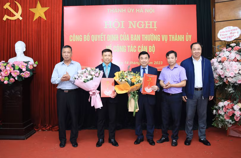 Bổ nhiệm Tổng Biên tập Báo Hànộimới và Báo Kinh tế & Đô thị