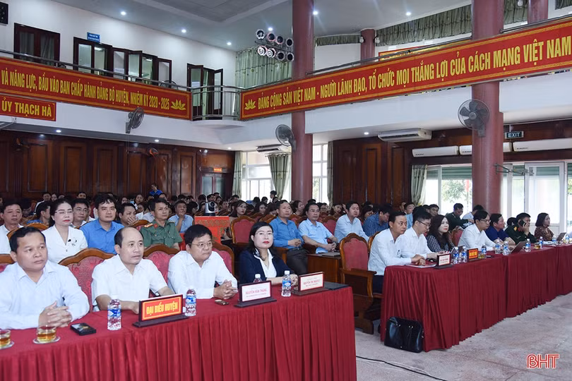 Thạch Hà quán triệt chuyên đề học tập, làm theo Bác và cuốn sách của Tổng Bí thư