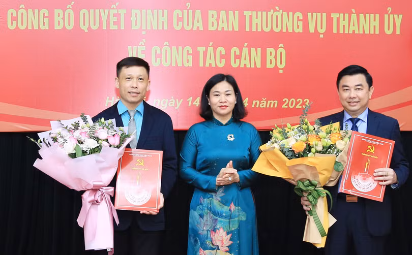 Bổ nhiệm Tổng Biên tập Báo Hànộimới và Báo Kinh tế & Đô thị