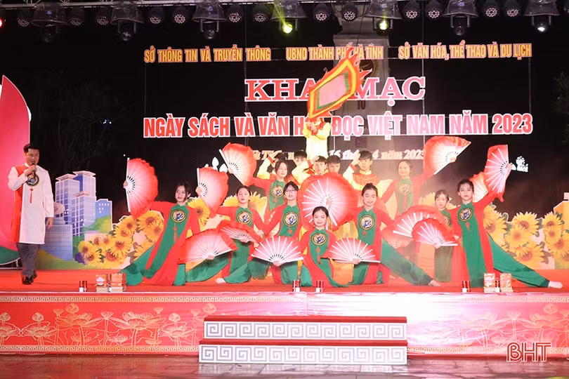 Ấn tượng Ngày sách và Văn hóa đọc Việt Nam năm 2023 tại TP Hà Tĩnh
