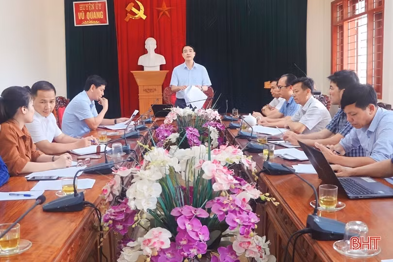 Tích cực lan tỏa cuộc thi tuyên truyền điển hình học và làm theo Bác ở Vũ Quang