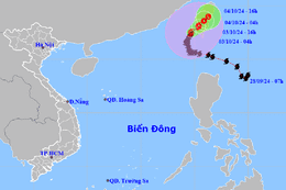Tin mới nhất về cơn bão số 5