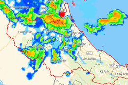 Cảnh báo lốc, sét trên địa bàn Hà Tĩnh
