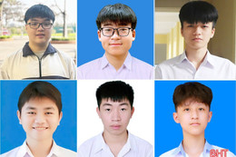 6 học sinh Hà Tĩnh góp mặt tại vòng 2 chọn đội tuyển Olympic khu vực và quốc tế
