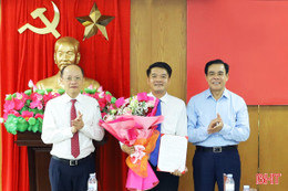 Đồng chí Trần Nhật Tân giữ chức Trưởng ban Nội chính Tỉnh ủy Hà Tĩnh