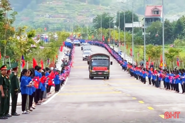 Hà Tĩnh đón nhận 4 hài cốt liệt sỹ hy sinh tại Lào về nước