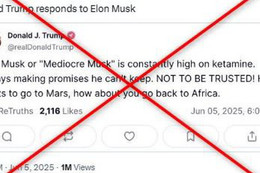 Sự thật về loạt bài gây sốc của Tổng thống Trump về tỉ phú Elon Musk