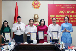 Đảng ủy HĐND tỉnh vinh danh các điển hình học và làm theo gương Bác