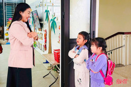 Hào hứng từ những giờ học đầu xuân mới