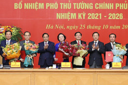 Thủ tướng Phạm Minh Chính trao quyết định bổ nhiệm và giao nhiệm vụ cho 2 Phó Thủ tướng, 3 Bộ trưởng