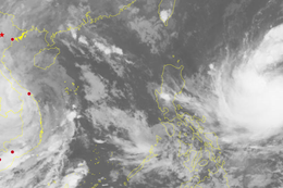 Lại xuất hiện bão Kong-rey ở ngoài khơi Philippines, có thể thành siêu bão