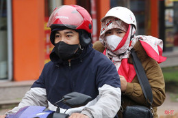 Đón đợt gió mùa Đông Bắc mới, Hà Tĩnh rét đậm