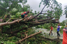 Bão Bualoi quét qua Philippines, khiến 10 người thiệt mạng
