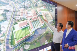 Hà Tĩnh có 2 công trình trường phổ thông nội trú liên cấp cùng khởi công đồng loạt vào ngày 9/11