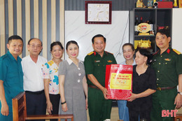 Bộ CHQS tỉnh tri ân gia đình chính sách, người có công