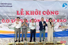 Hà Tĩnh có thêm cơ sở gia công may bao bì ở xã miền núi