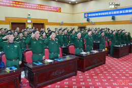 Bộ CHQS Hà Tĩnh thi đua tăng tốc, bứt phá chào mừng 80 năm Ngày Tổng tuyển cử đầu tiên
