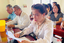 Người dân Hà Tĩnh đặt niềm tin vào việc sửa đổi Hiến pháp
