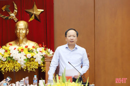 Ban Thường vụ Tỉnh ủy cho ý kiến tình hình KT-XH 9 tháng