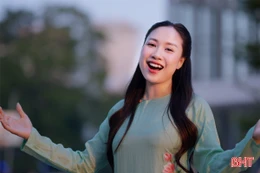 Á quân Sao Mai người Hà Tĩnh chia sẻ về dự án âm nhạc chào mừng Đại hội XIV của Đảng 