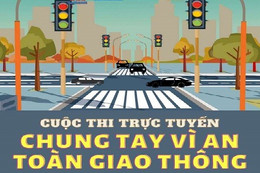 3 học sinh cùng trường ở Hà Tĩnh đạt 3 giải cuộc thi chung tay vì ATGT