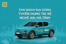 Taxi Bách Đại Dũng tuyển dụng tài xế taxi điện VinFast