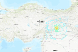 Động đất 5,9 độ ở Thổ Nhĩ Kỳ, gần 190 người bị thương