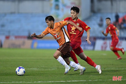 Highlights Hồng Lĩnh Hà Tĩnh 1-0 HAGL: Chiến thắng quý hơn vàng