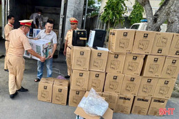 Thu giữ lô hàng nồi chiên không dầu, máy lọc nước không rõ xuất xứ