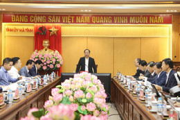 Tháo gỡ vướng mắc trong triển khai các dự án của Tập đoàn Vingroup tại Hà Tĩnh