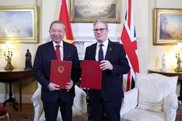 Tuyên bố chung về việc nâng cấp quan hệ Việt Nam - Anh lên Đối tác chiến lược toàn diện