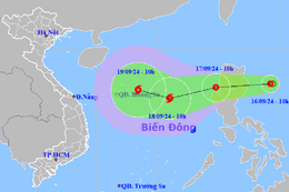 Áp thấp nhiệt đới mới sẽ mạnh lên thành bão, đi vào Biển Đông