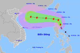 Tin mới nhất về cơn bão YAGI