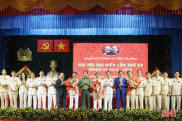 Công an tỉnh Hà Tĩnh tổ chức Đại hội đại biểu lần thứ XV nhiệm kỳ 2025 – 2030