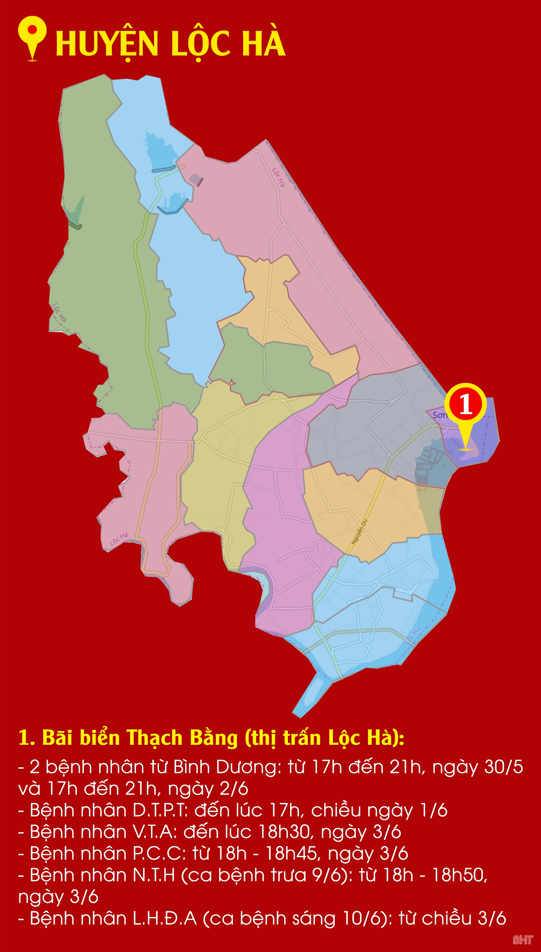 ĐỒ HỌA: 4 địa điểm có nhiều ca nhiễm Covid-19 từng đến