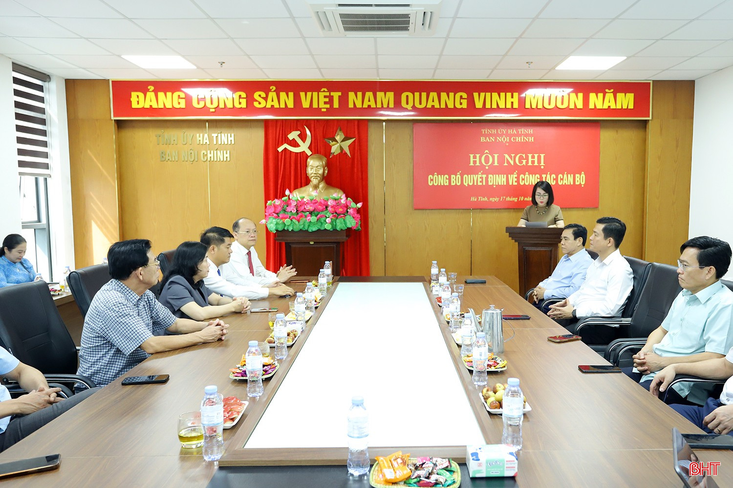 Đồng chí Trần Nhật Tân giữ chức Trưởng ban Nội chính Tỉnh ủy Hà Tĩnh