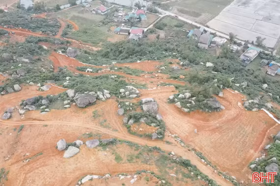 Chậm khắc phục tình trạng rú bị "cạo trọc" ở Nghi Xuân