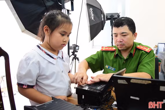 Hà Tĩnh tăng tốc cấp định danh điện tử mức 2 cho trẻ từ 6 đến dưới 14 tuổi