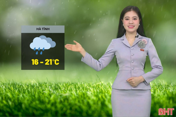 Dự báo thời tiết Hà Tĩnh ngày 15/12: Mưa nhiều nơi, trời rét