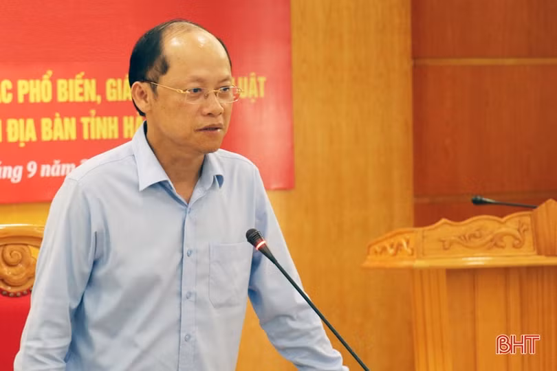 Triển khai công tác phổ biến, giáo dục pháp luật có trọng tâm, trọng điểm