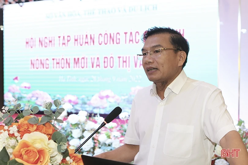 Trang bị kiến thức về công tác gia đình, NTM và đô thị văn minh cho cán bộ văn hoá ở Hà Tĩnh