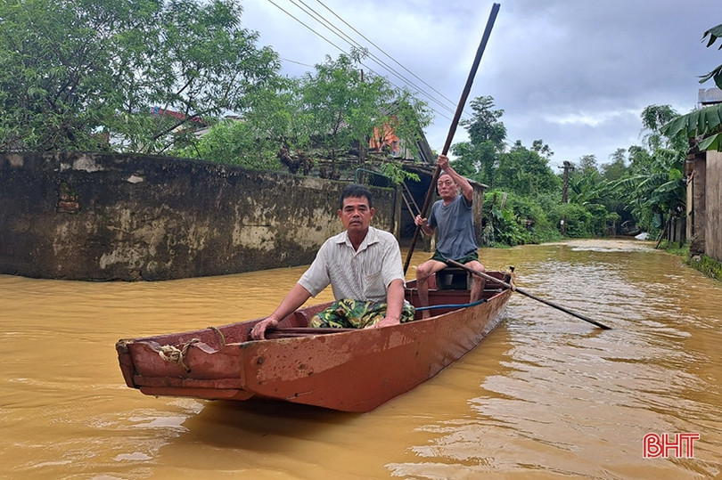 Nhiều huyện miền núi Hà Tĩnh khả năng vẫn có mưa to
