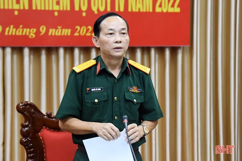 Đảng ủy Quân sự tỉnh ra nghị quyết lãnh đạo thực hiện nhiệm vụ quý IV