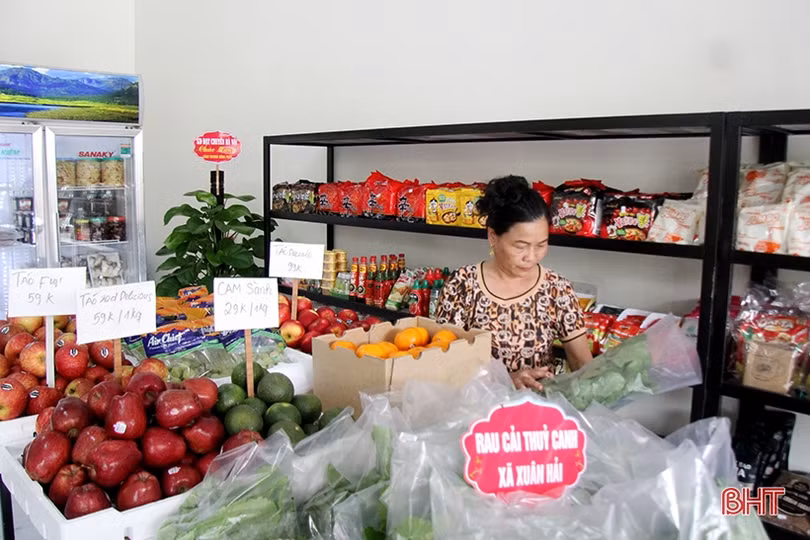 Ra mắt cửa hàng sản phẩm OCOP do thanh niên làm chủ ở Nghi Xuân