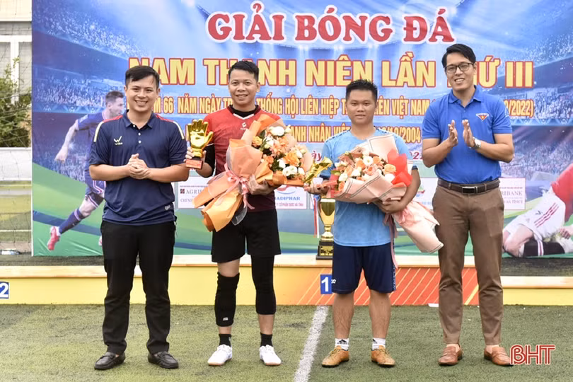 Sở TN&MT vô địch Giải Bóng đá nam thanh niên Khối các cơ quan và doanh nghiệp Hà Tĩnh